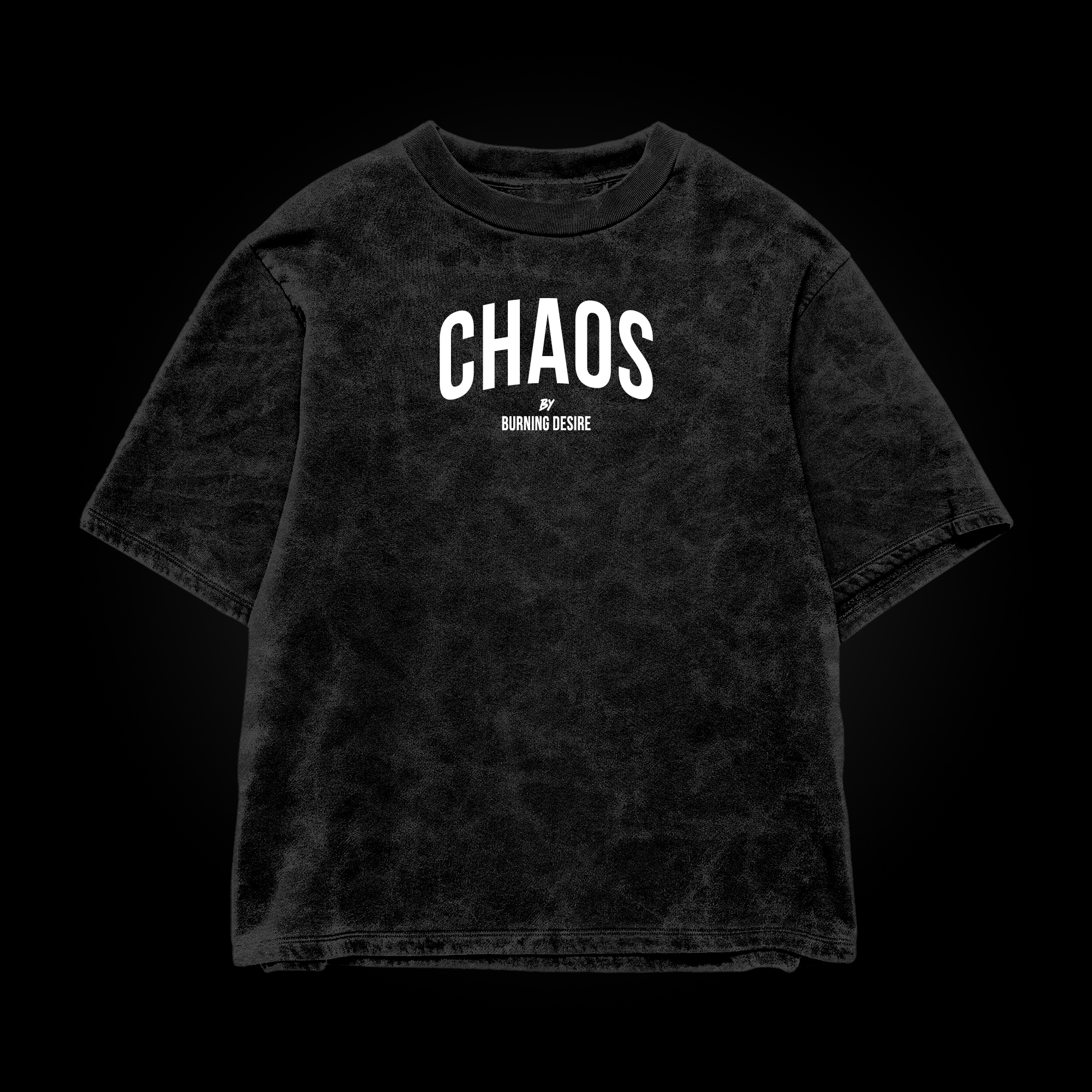 Chaos By Burning Desire Acid Wash T-Shirt